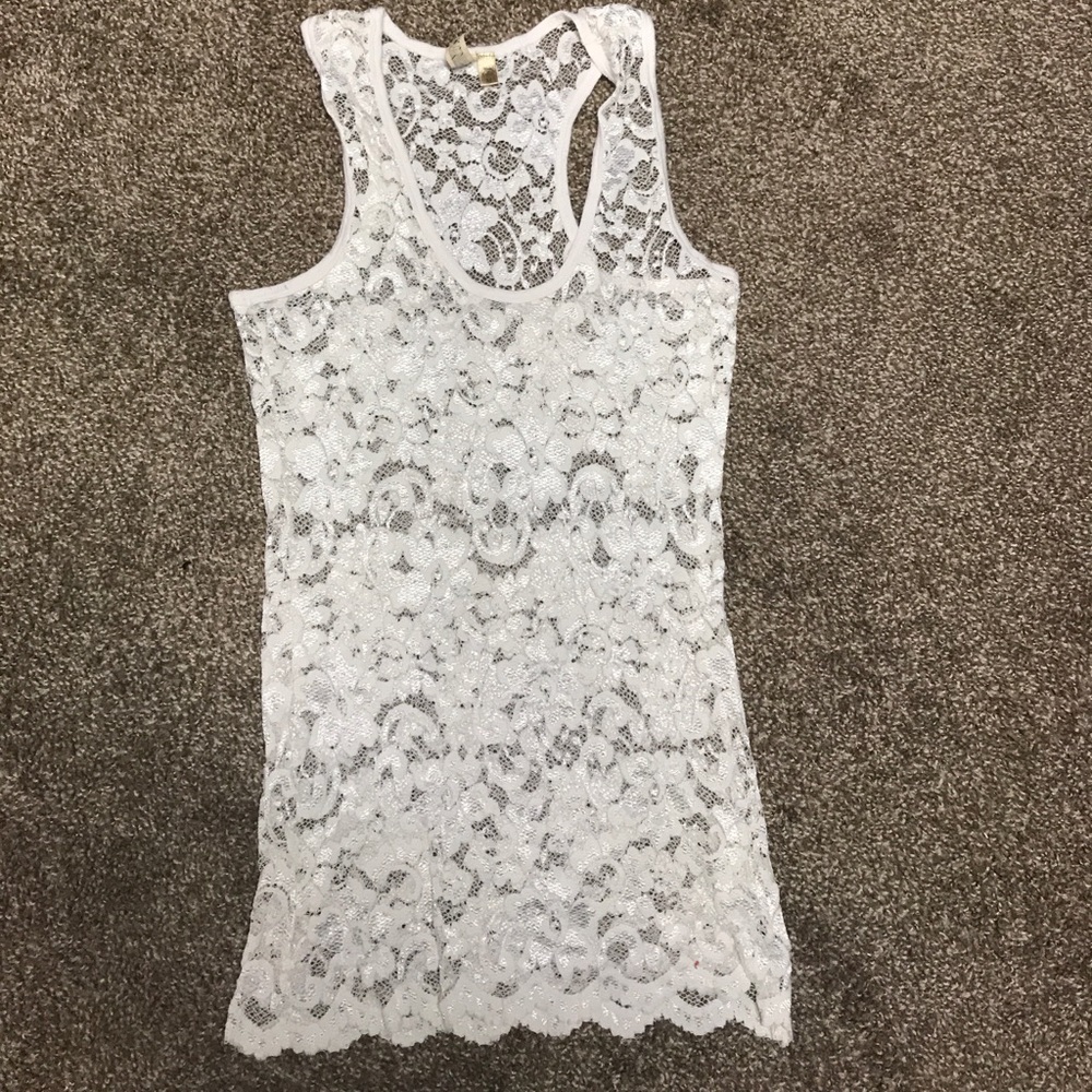 BKE lace tank