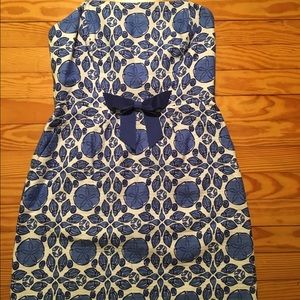 Vineyard Vines Seashell Strapless Dress