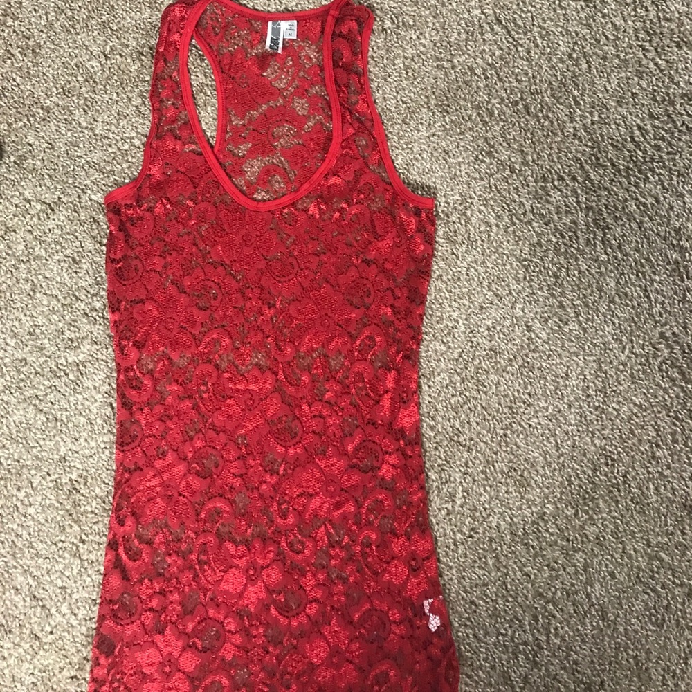 BKE lace tank