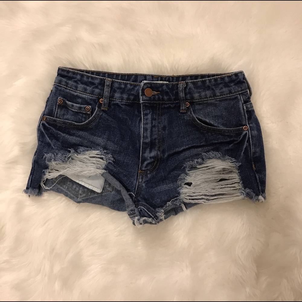 Distressed Shorts