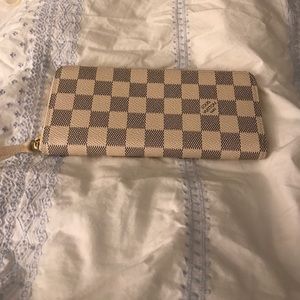 Louis Vuitton Clemence wallet Damier Azur Canvas