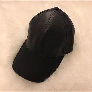 Faux Leather Dad Hat