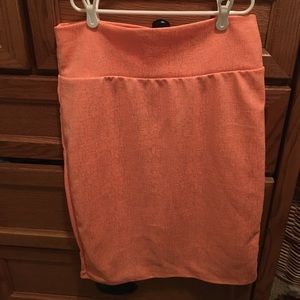 Lularoe pink sparkly Cassie size large