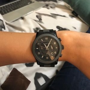 Michael Kors black watch