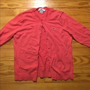 Vineyard Vines Coral Cardigan