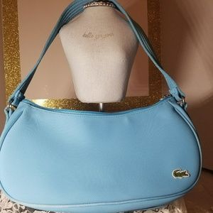 Lacoste Logo Classic Sky Blue Shoulder Bag