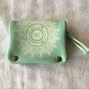 Baby blue small wallet
