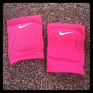 Pink volleyball knee pads