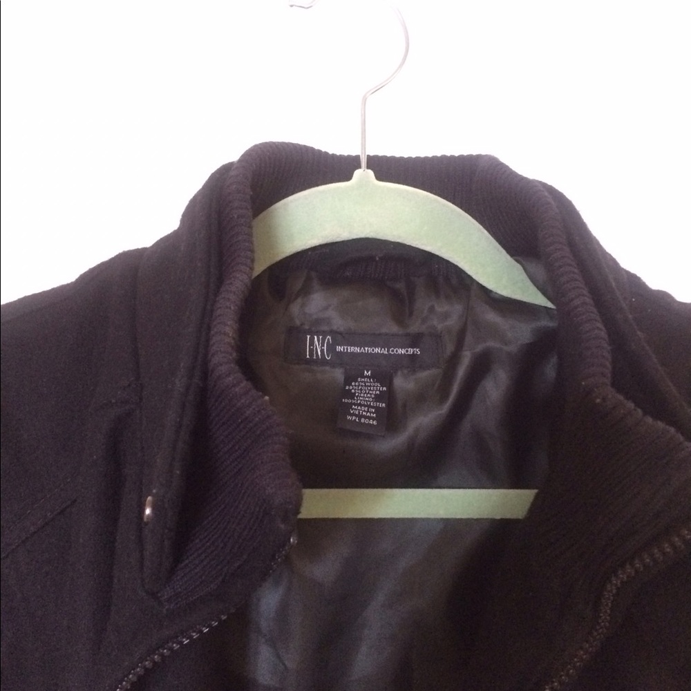 Men's INC wool coat - Picture 2 of 3
