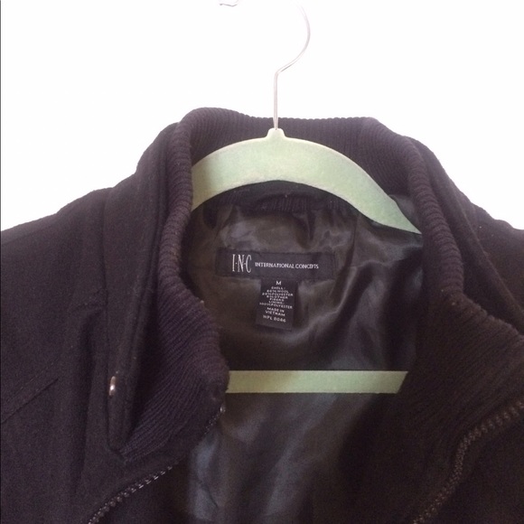 Men's INC wool coat - Picture 2 of 3