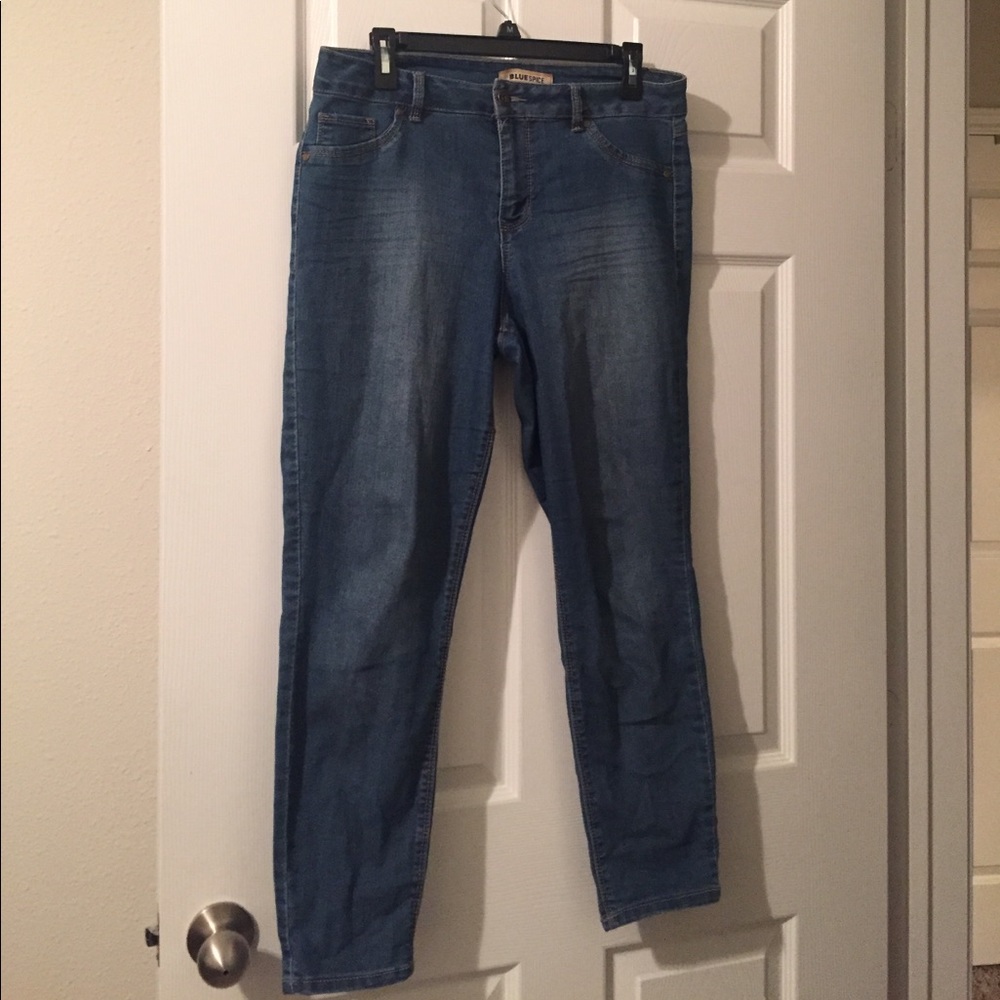 Blue Spice high waisted skinny jeans
