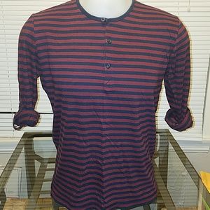 Men's H&M Stylish Long Sleeve/Roll up/Button shirt