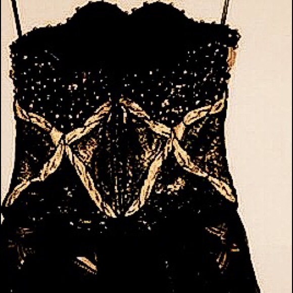 Vintage Zandra Rhodes 1980s fan top dress - Picture 4 of 6