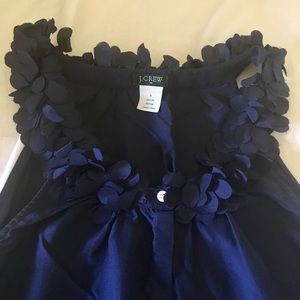 J. Crew Navy Blue Silk Sleeveless Blouse, S