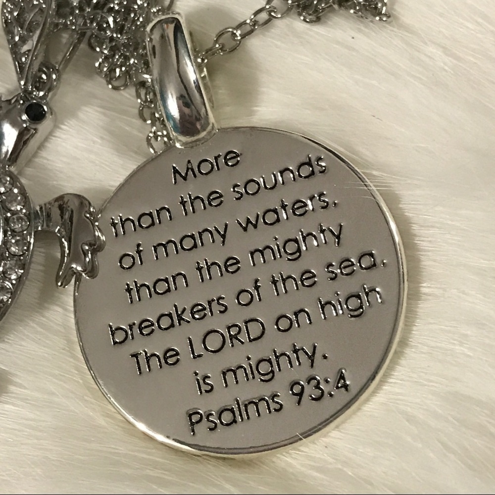 Handmade Turtle Quote Necklace - Picture 2 of 3
