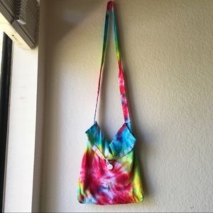 Hand made tie dye bag
