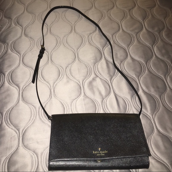 Black Kate Spade Crossbody Purse - Picture 2 of 2