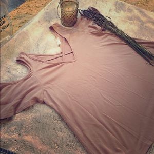 Cold shoulder top