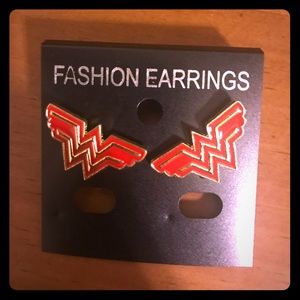 Wonder Woman earrings