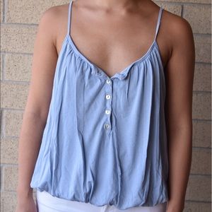 Baby blue tank