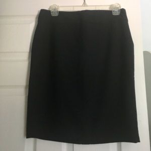 Banana Republic Black Pencil Skirt, 4P