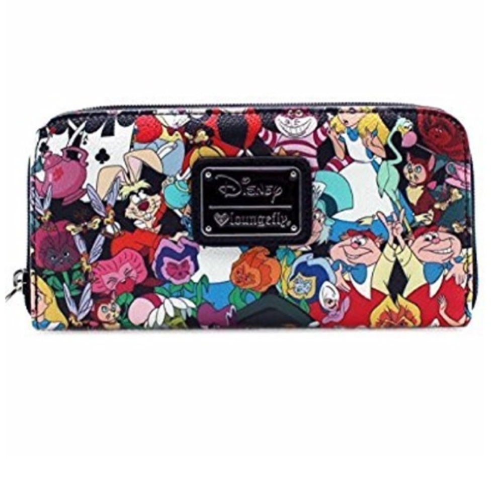 New Alice in Wonderland Loungefly Disney wallet