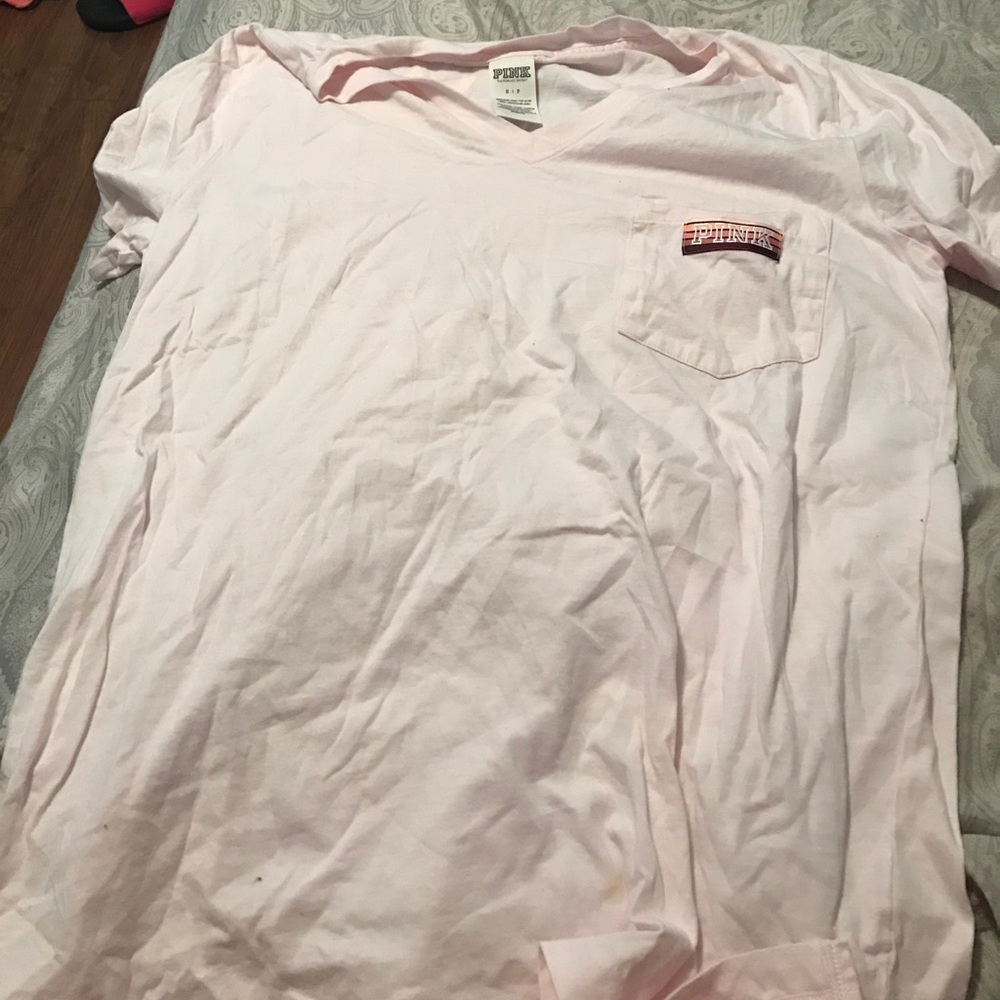Victoria's Secret light pink T-shirt