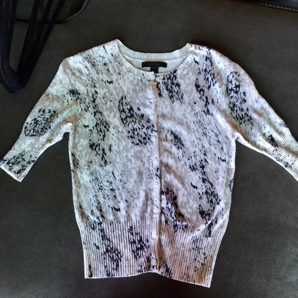 SOLD!! Express animal print sweater top - Picture 1 of 3