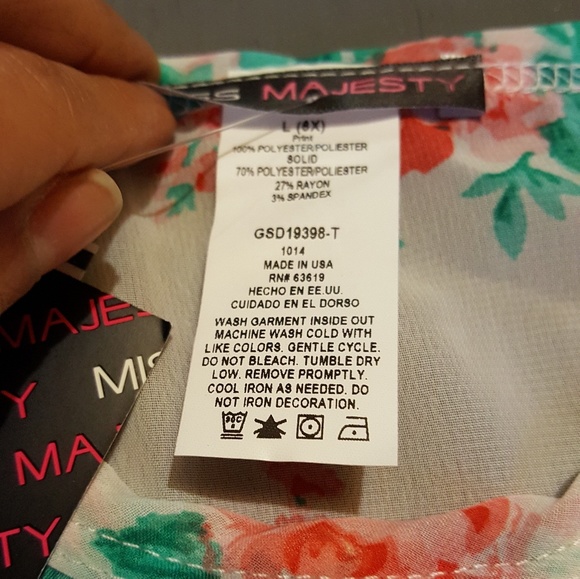 💥👸👸Girls top size 6x🌸🌸 - Picture 2 of 4