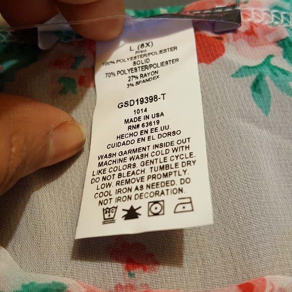 💥👸👸Girls top size 6x🌸🌸 - Picture 4 of 4