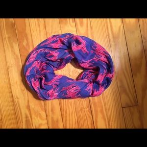 Lilly Pulitzer Pink Giraffe Infinity Scarf