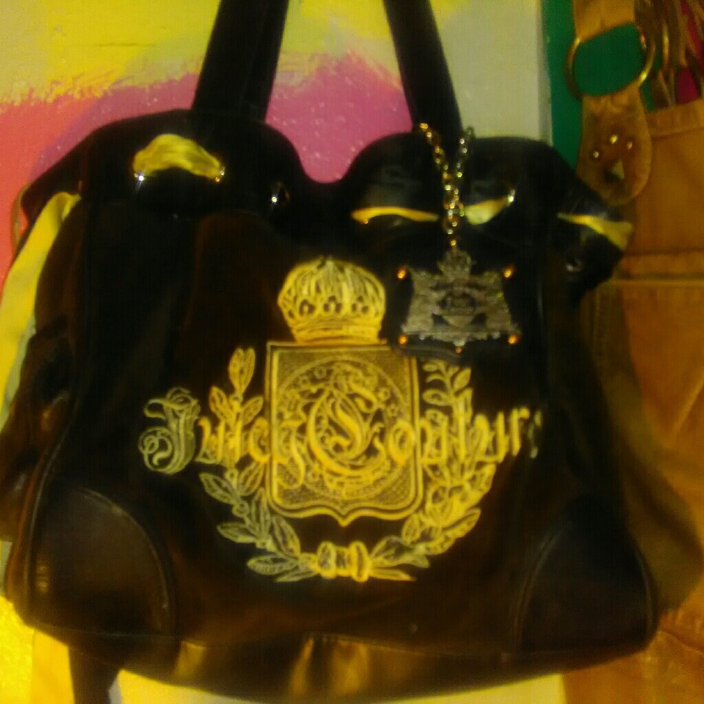 Brown Velour Daydreamer Handbag