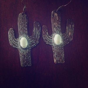 Cactus earrings
