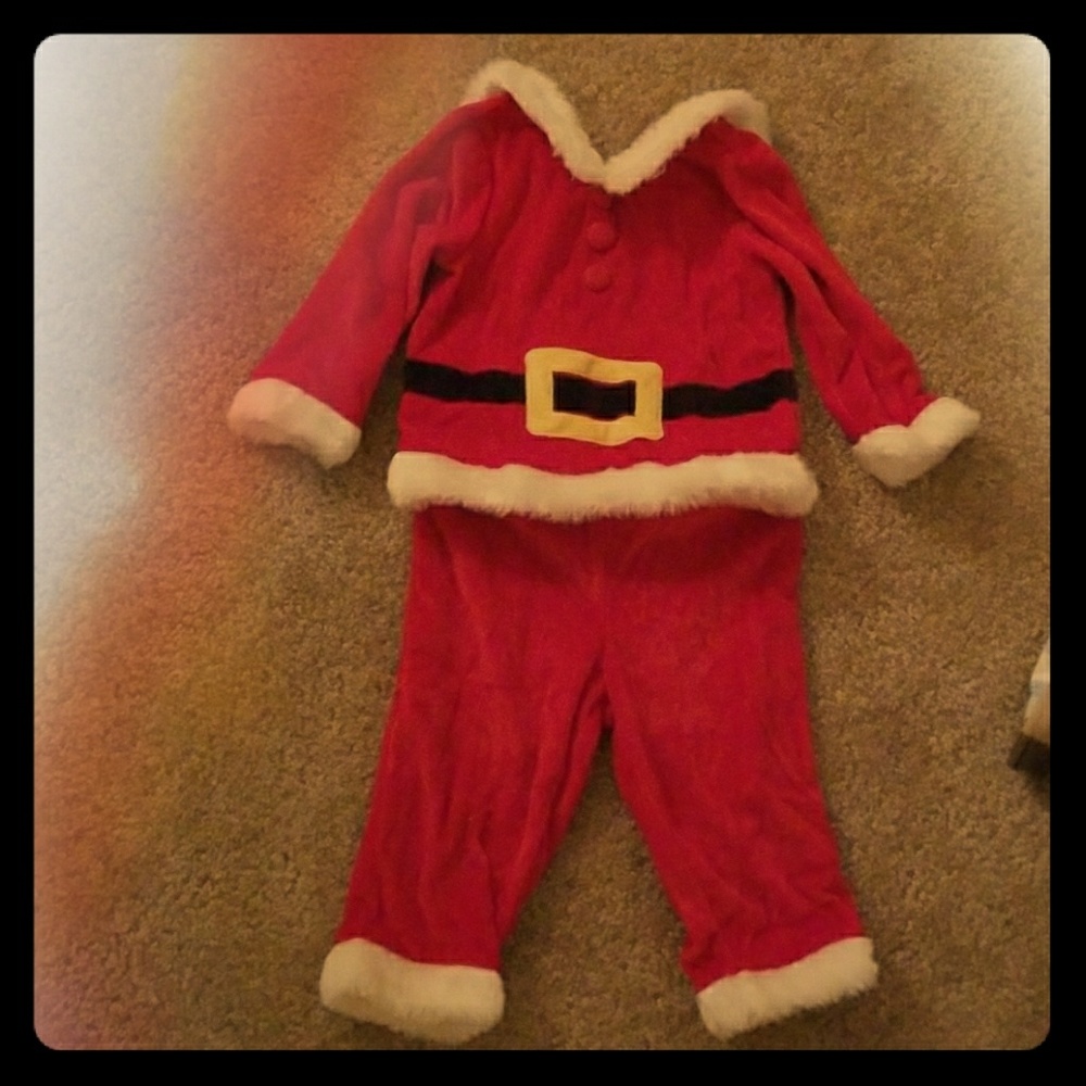 Boys Santa outfit