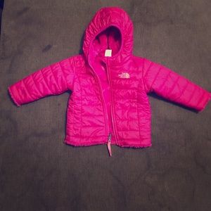 North Face reversible jacket 6-12 months