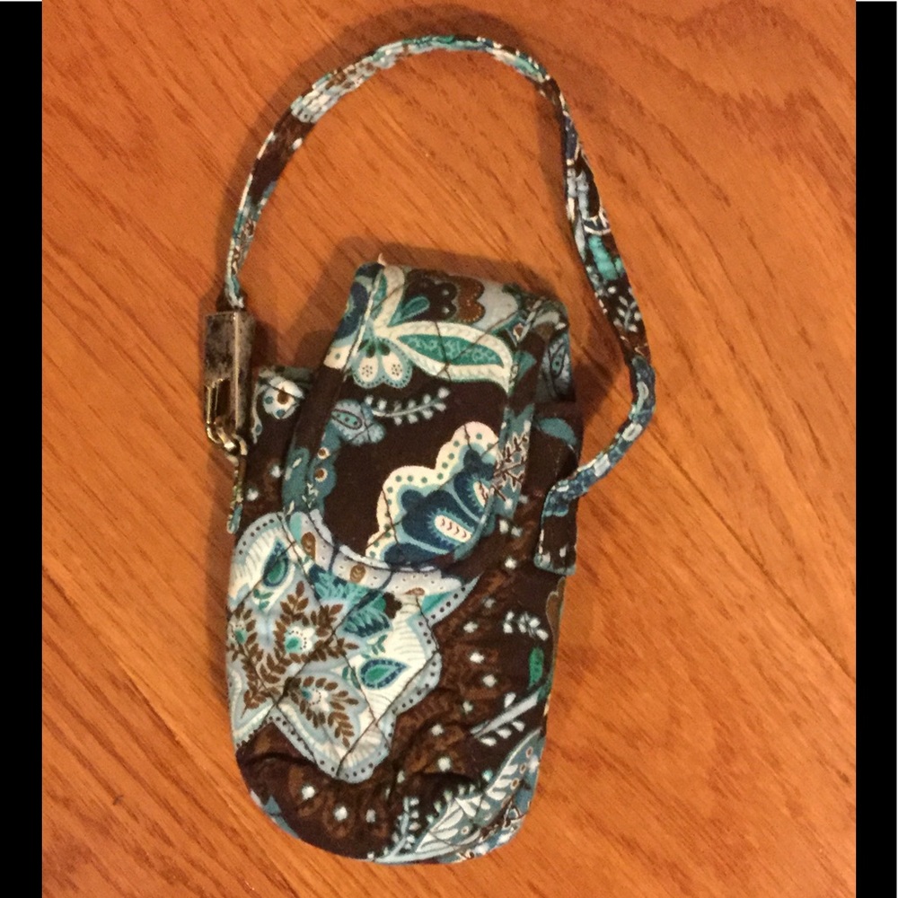 Vera Bradley Java Blue Cellphone Holder
