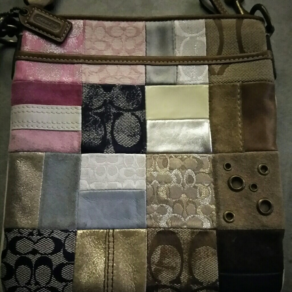 Coach Signature Patchwork Crossbody No. AO5Q-2362