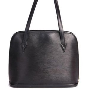 Authentic LV Lussac GM Black Tote