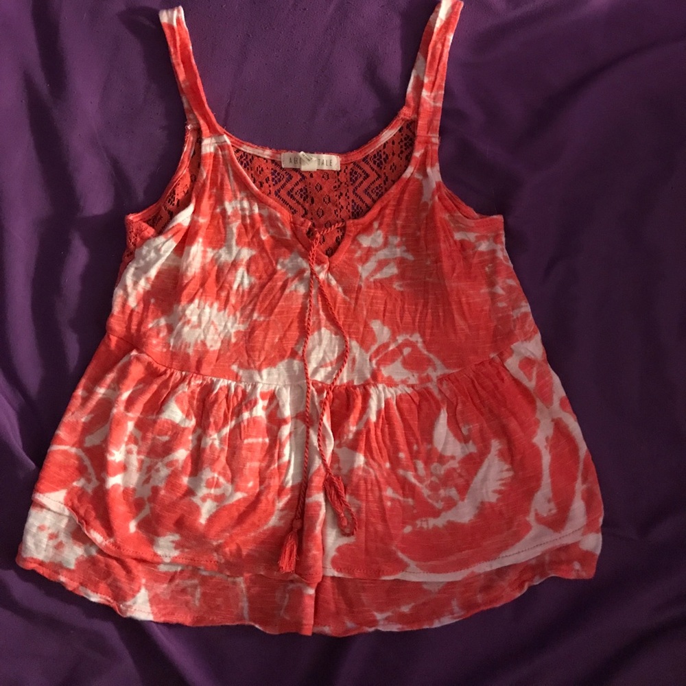 tie dye tank top!