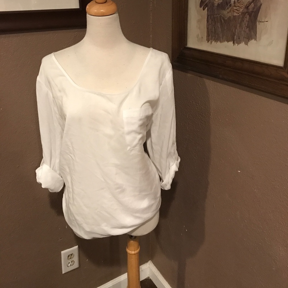Gap white blouse
