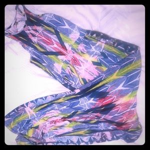 Tart ikat maxi dress