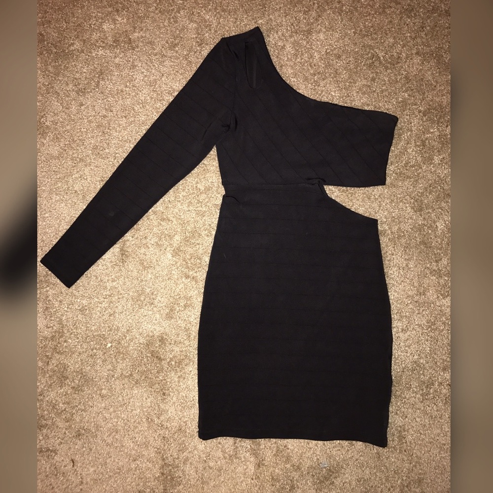 Bebe Black Bandage Dress