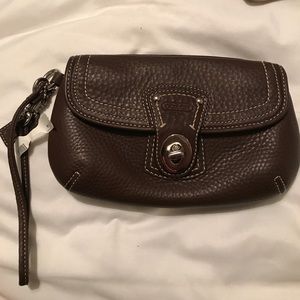 Coach wristlet wallet