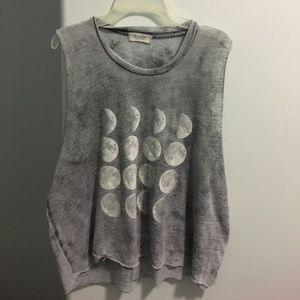 Brandy Melville Moon Phases Muscle Tee