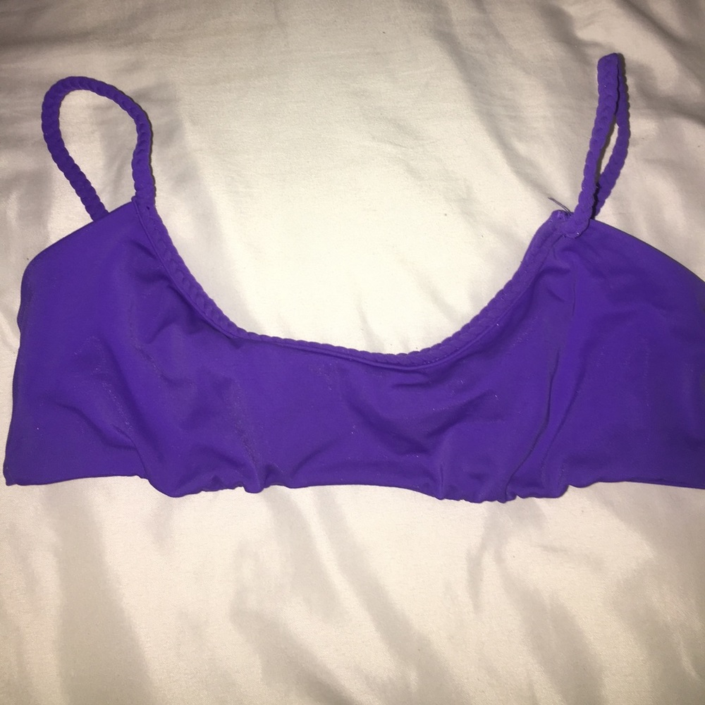 lavender purple bathing suit top