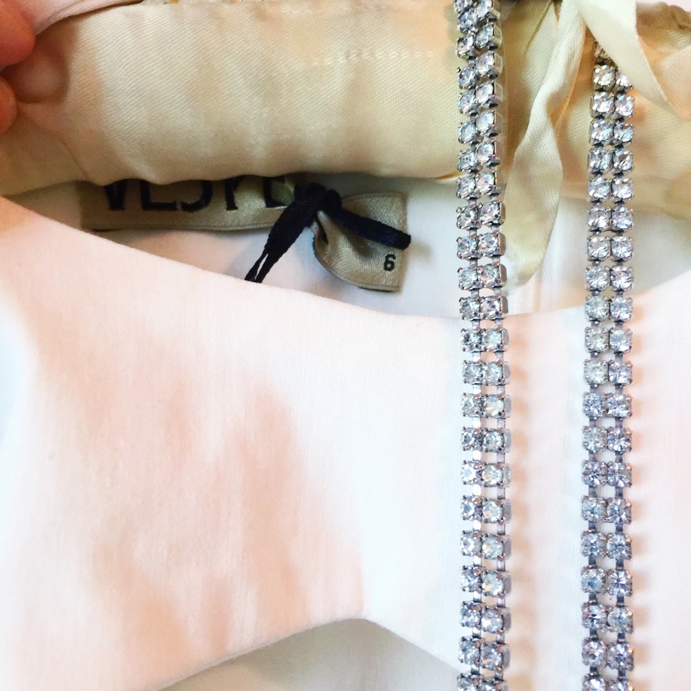 . {VESPRA from ASOS} white bodycon cutout dress 6 - Picture 6 of 8