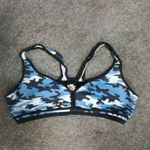 Camo sports bra