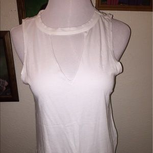 American eagle choker tee