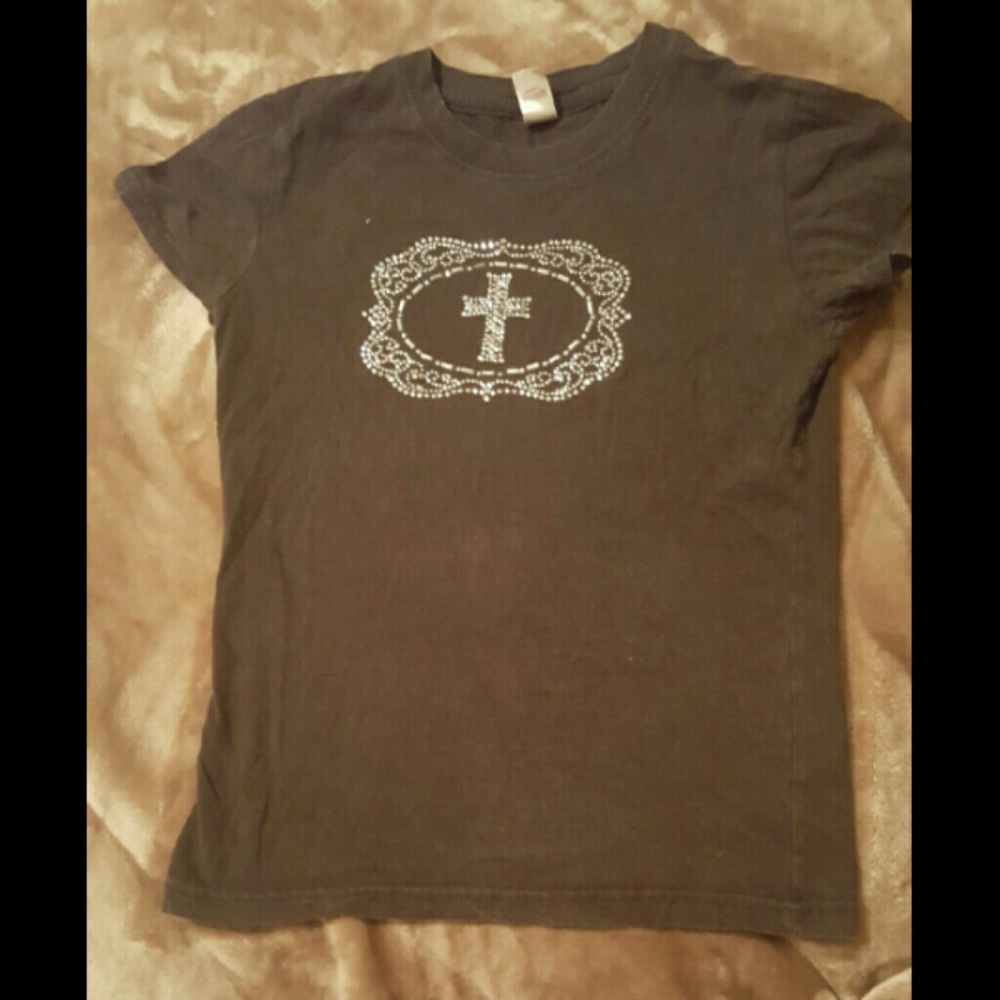 A brown t-shirt