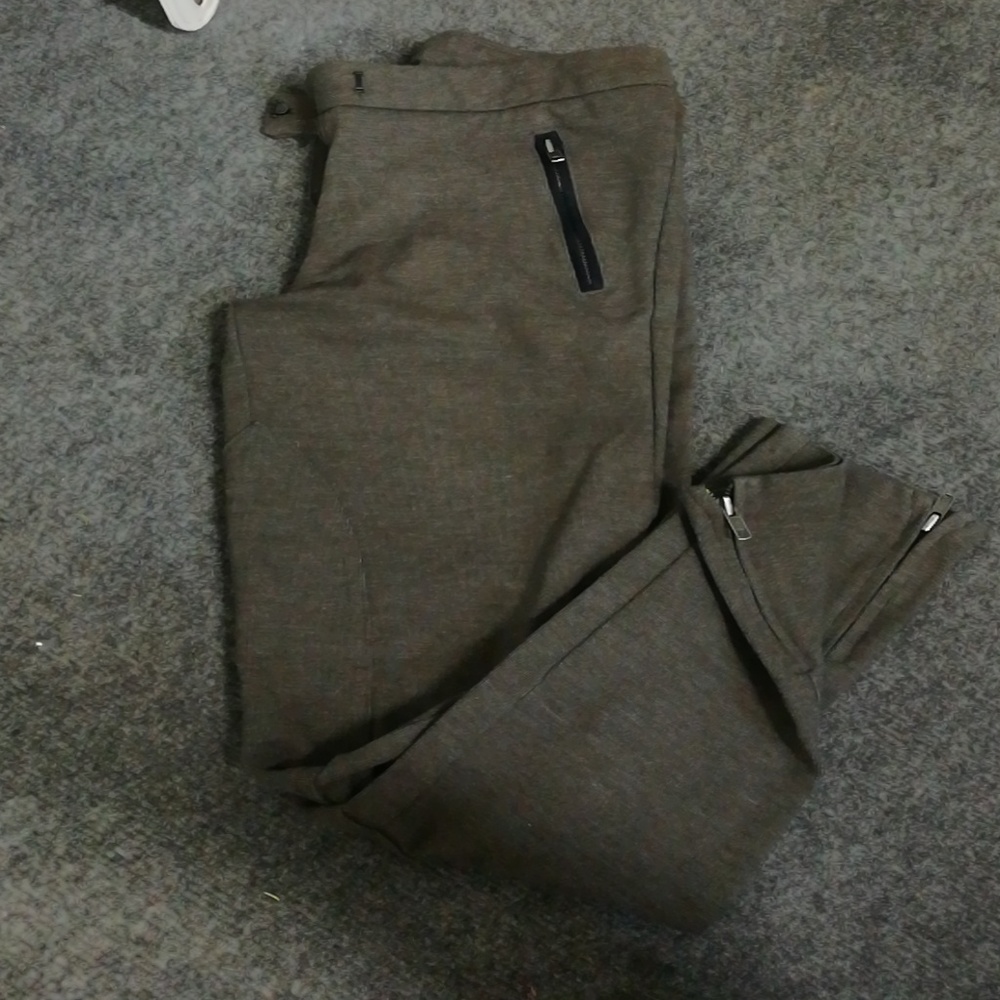 Brown work pants
